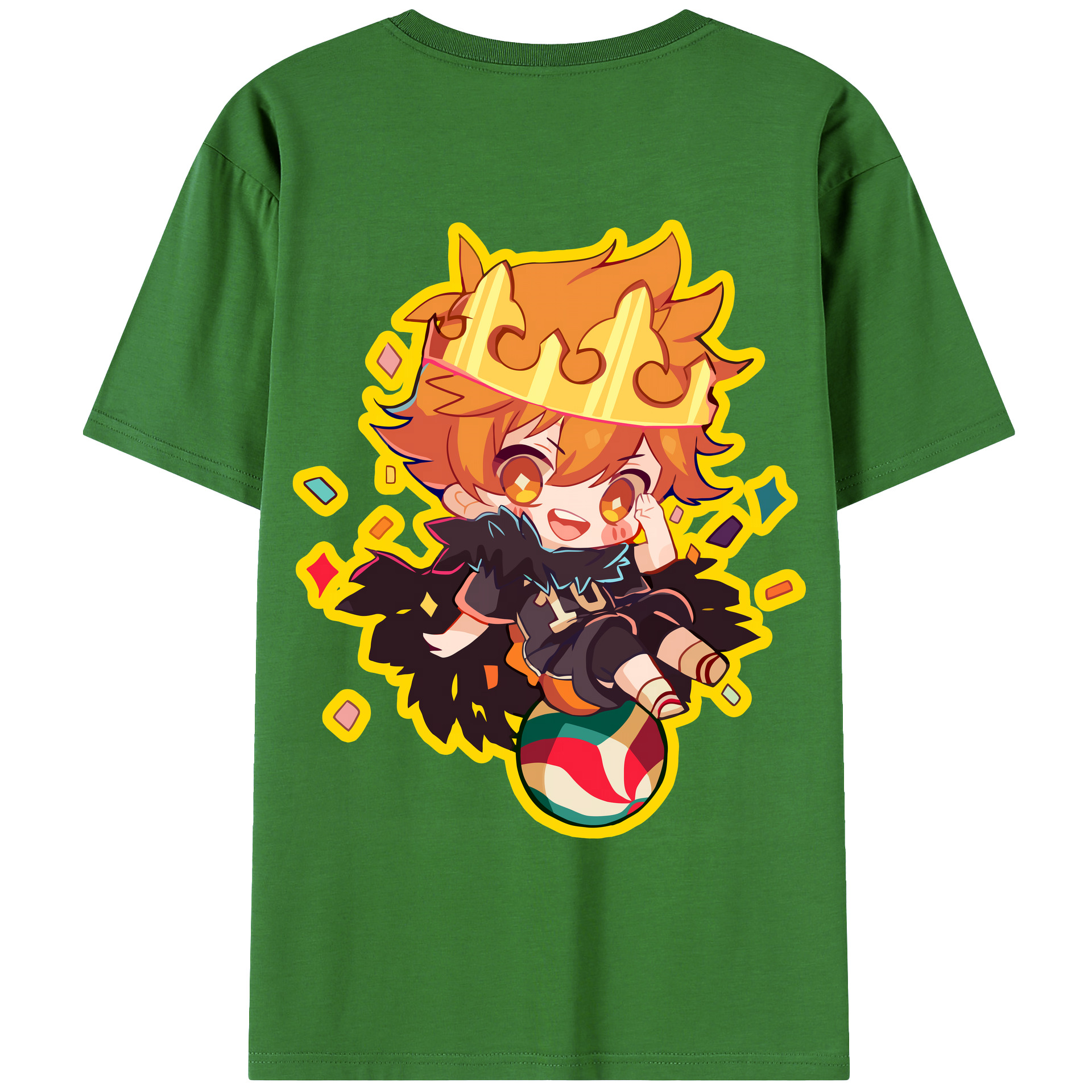 （画像用） ハイキュー!! Haikyu!! レディース半袖Tシャツ(バックプリント)